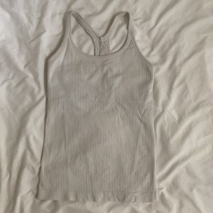 White lulu lemon tank top!